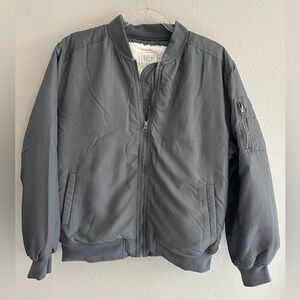 Full Tilt faux fur bomber jacket
